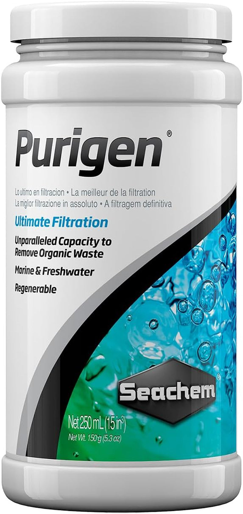 Purigen Organic Filtration Resin - Fresh and Saltwater 250Ml